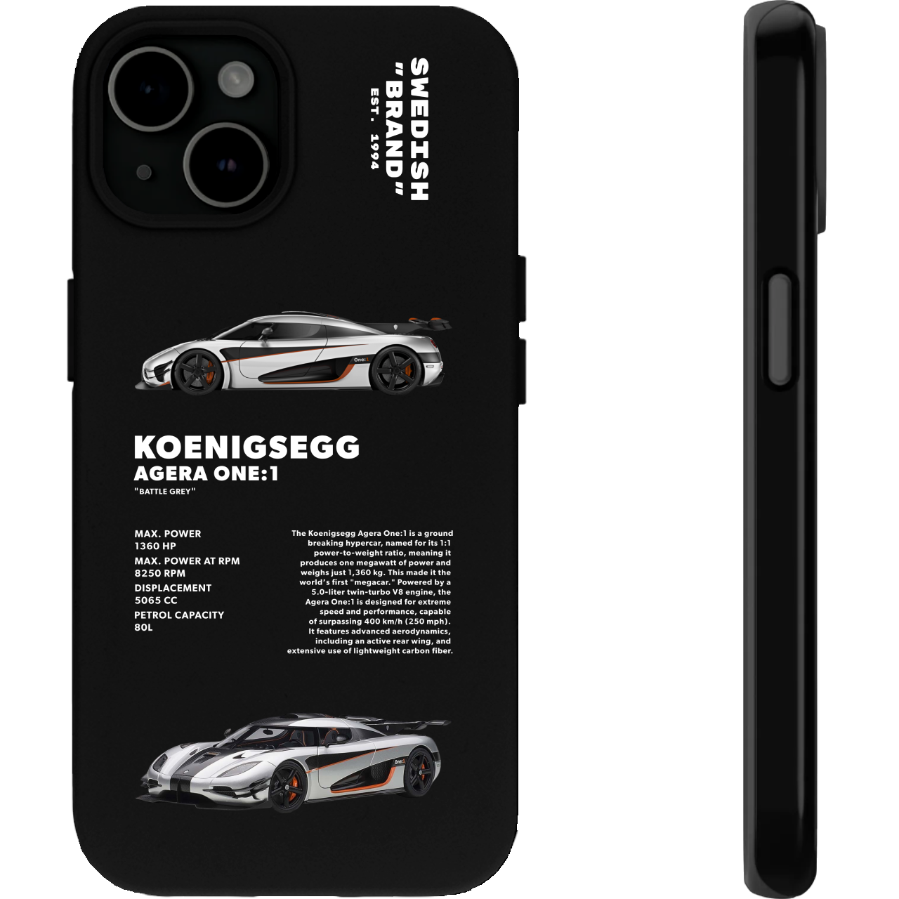 KOENIGSEGG AGERA PHONE CASES - COBIK