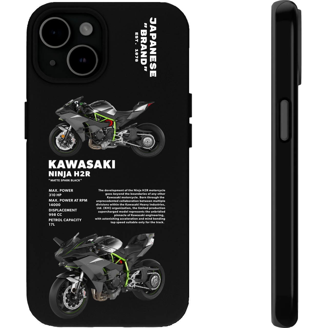 KAWASAKI NINJA H2R PHONE CASES - COBIK