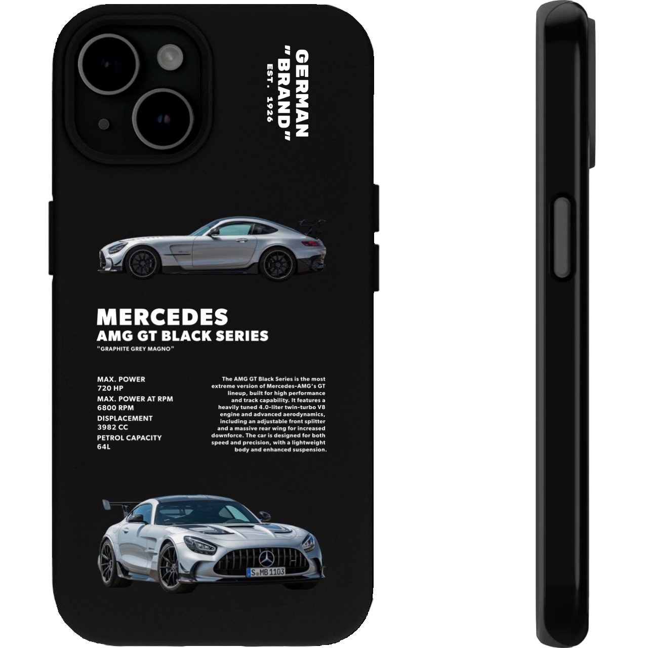MERCEDES AMG GT PHONE CASES - COBIK