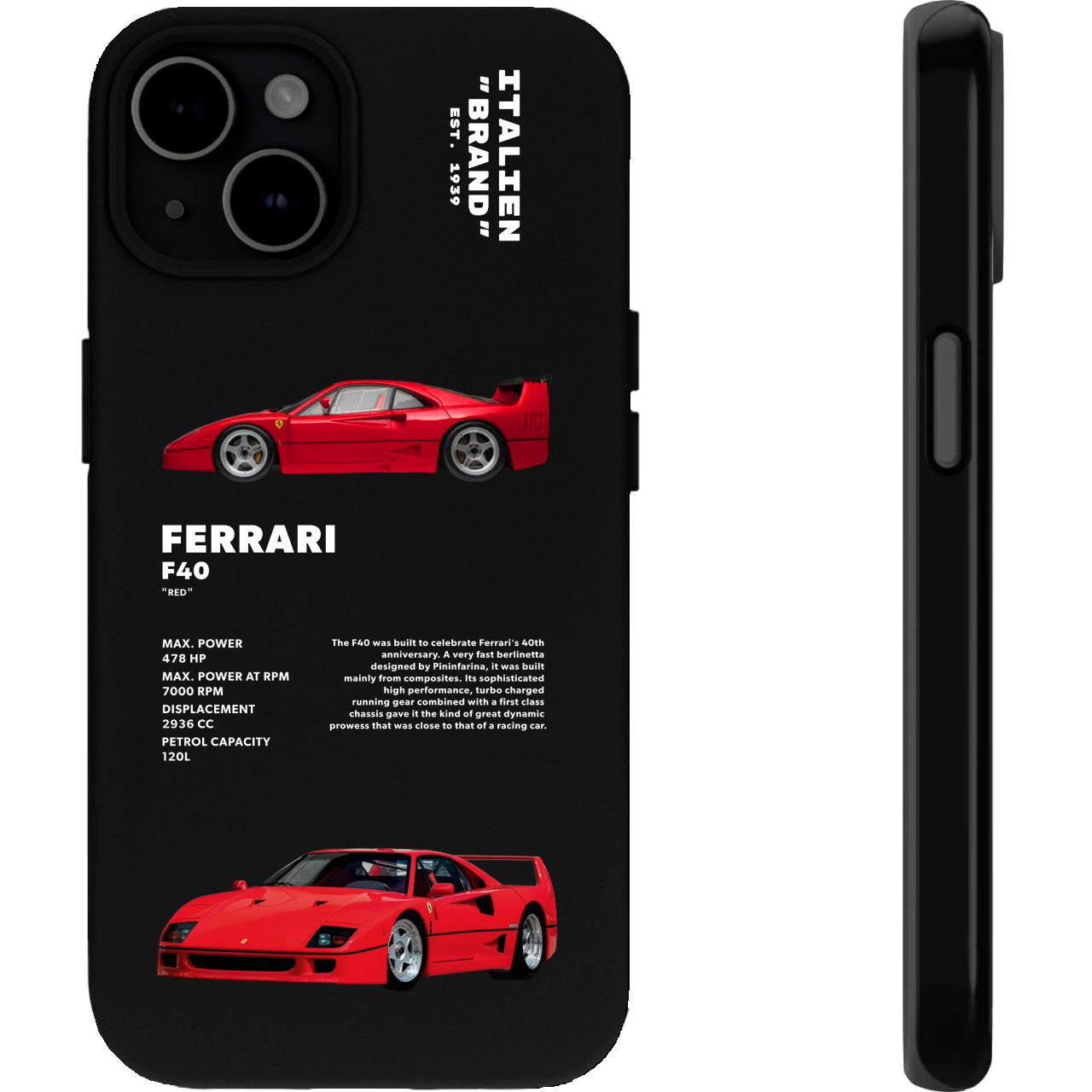 FERARRI F40 PHONE CASES - COBIK