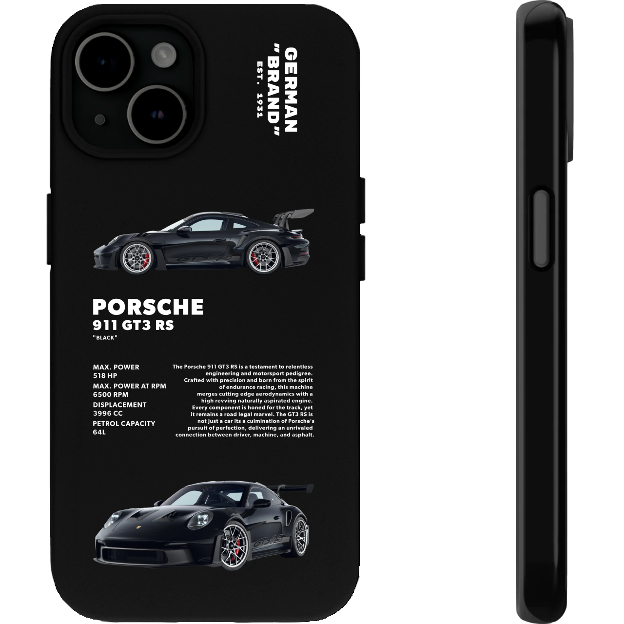 PORSCHE GT3 RS PHONE CASES - COBIK
